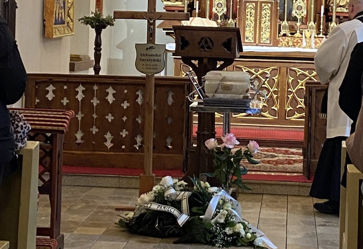 Olsztyn. Ostatnie pożegnanie Aleksandra Surażyńskiego. Był światowym autorytetem w mleczarstwie