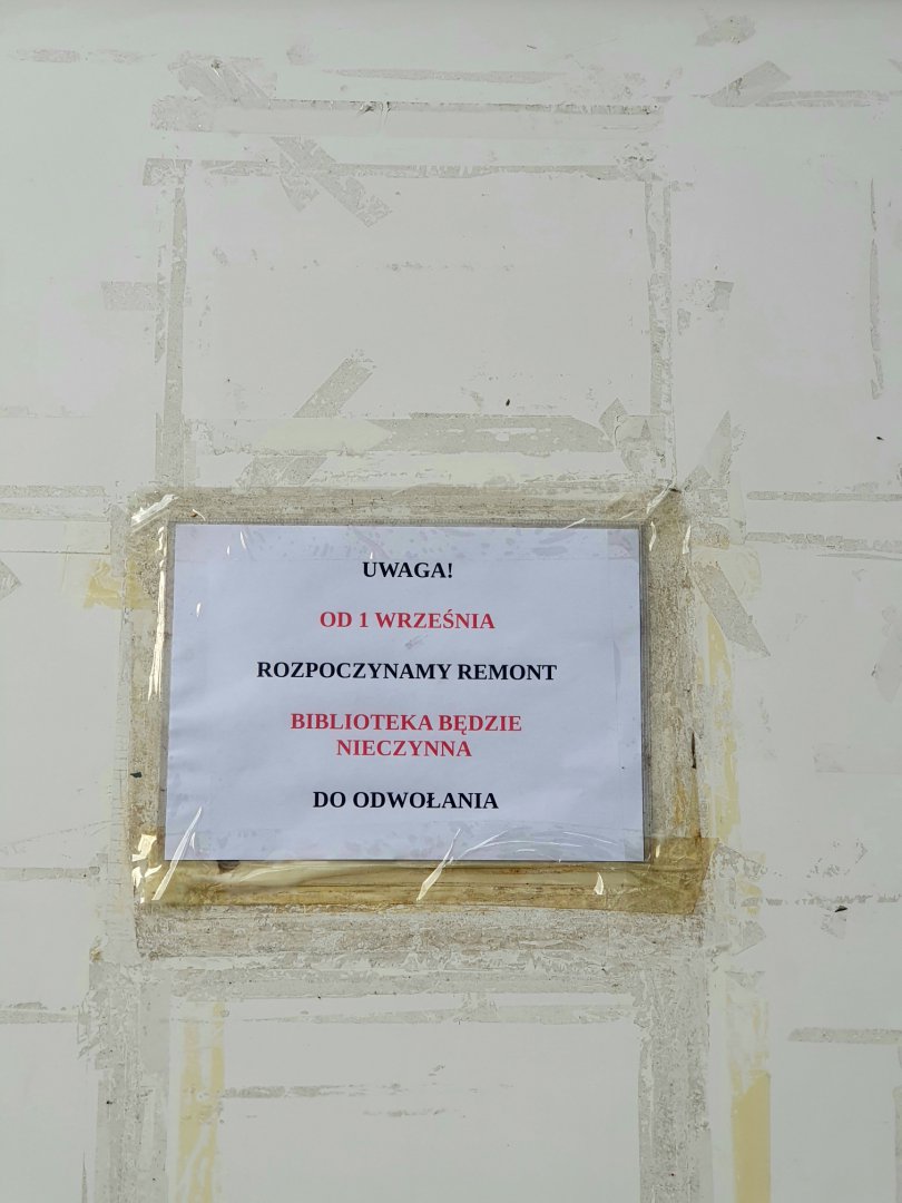Dwa remonty bibliotek równocześnie. Jaroty i Pieczewo bez dostępu do książek? „Kto jest za to odpowiedzialny?” - pyta Czytelnik