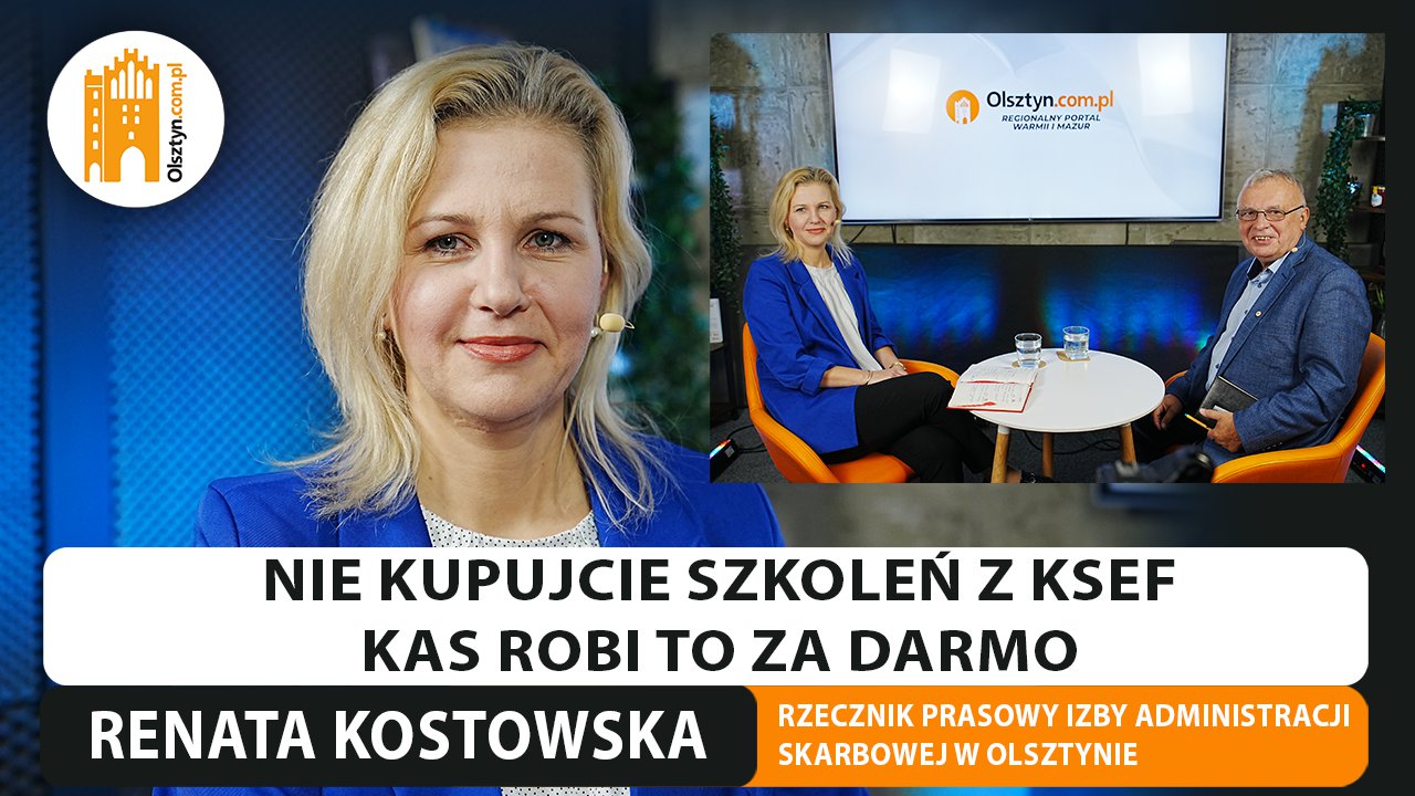 Rzecznik IAS w Olsztynie o KSeF, 1,5 proc. podatku i bezpieczeństwie [WIDEO]