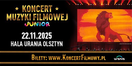 Koncert Muzyki Filmowej Junior - Olsztyn