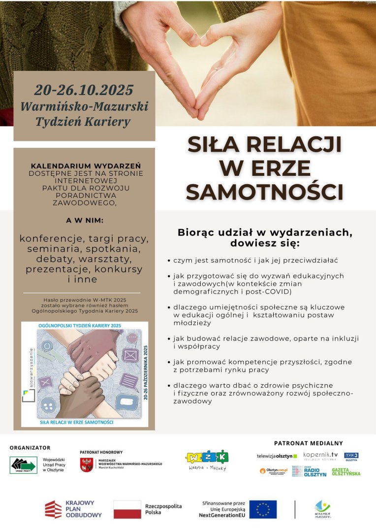 "Nowe technologie są ważne, ale ludzie – ważniejsi". Ruszył Warmińsko-Mazurski Tydzień Kariery 2025!