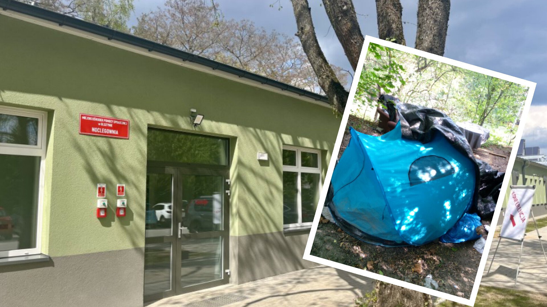 Olsztyn. Blisko 100 miejsc w noclegowni, ale bezdomni wybierają koczowiska