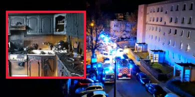 Zostawił na gazie frytki z olejem i poszedł spać. Akcja służb na os. Generałów