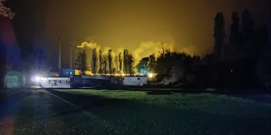 Pojechali do „łuny” ognia nad Łęgajnami. Okazało się, że to pomidory