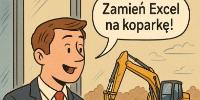 Artykuł: Koparka zamiast biurka – dlaczego coraz więcej ludzi ucieka z biur na budowę