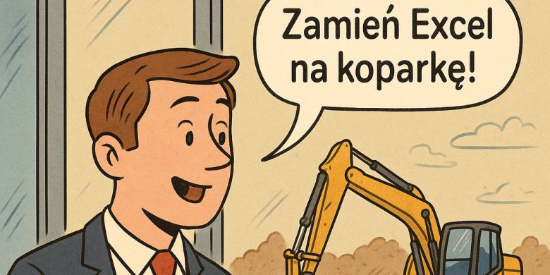 Koparka zamiast biurka – dlaczego coraz więcej ludzi ucieka z biur na budowę
