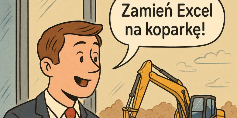 Koparka zamiast biurka – dlaczego coraz więcej ludzi ucieka z biur na budowę