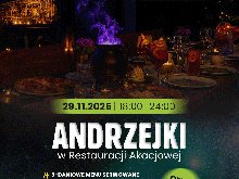 Andrzejki w Restauracji Akacjowej – wyjątkowy wieczór pełen smaku, magii i muzyki
