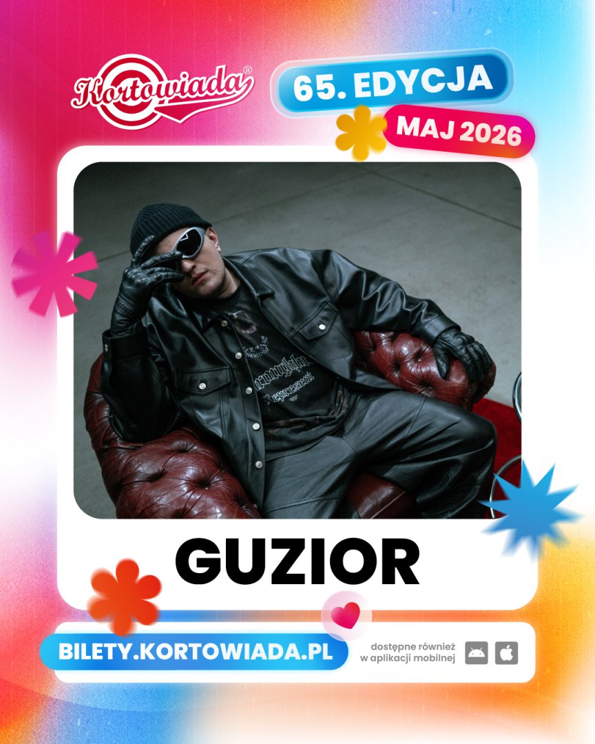 Guzior wystąpi na 65. edycji Kortowiady!
