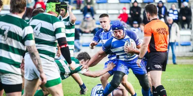 Mocne zakończenie roku w Olsztynie. Rugbiści rozgromili rezerwy AZS-u AWF Warszawa [ZDJĘCIA]