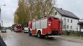 Interwencja służb na ul. Rolnej w Olsztynie