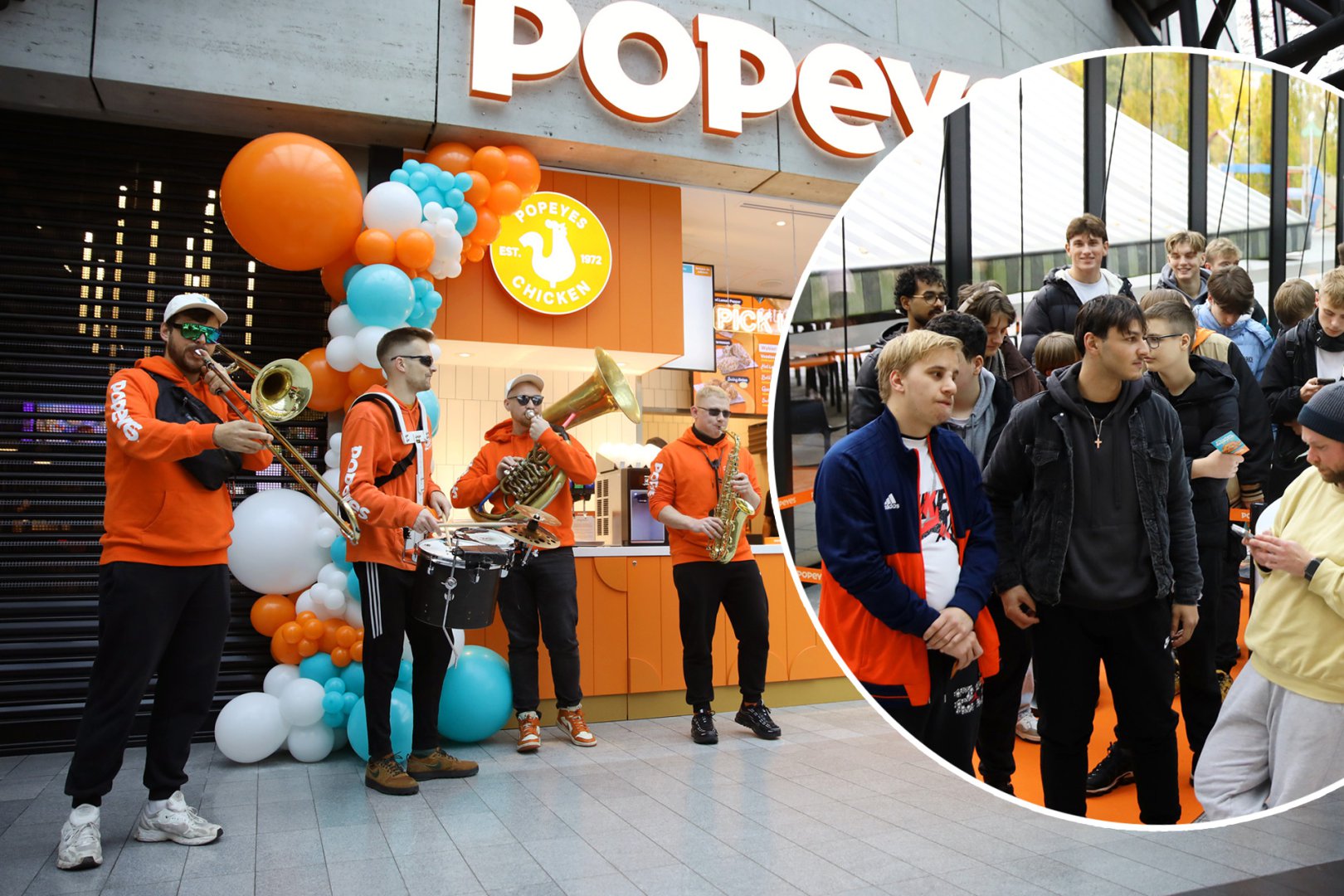 Tłumy na otwarciu nowej restauracji w Olsztynie. Pierwszy klient pilnował kolejki od wczoraj [ZDJĘCIA]