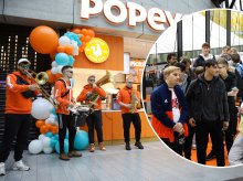 Tłumy na otwarciu nowej restauracji w Olsztynie. Pierwszy klient pilnował kolejki od wczoraj [ZDJĘCIA]