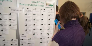 Bezrobocie na Warmii i Mazurach w górę. Dwucyfrowe wyniki w 12 powiatach