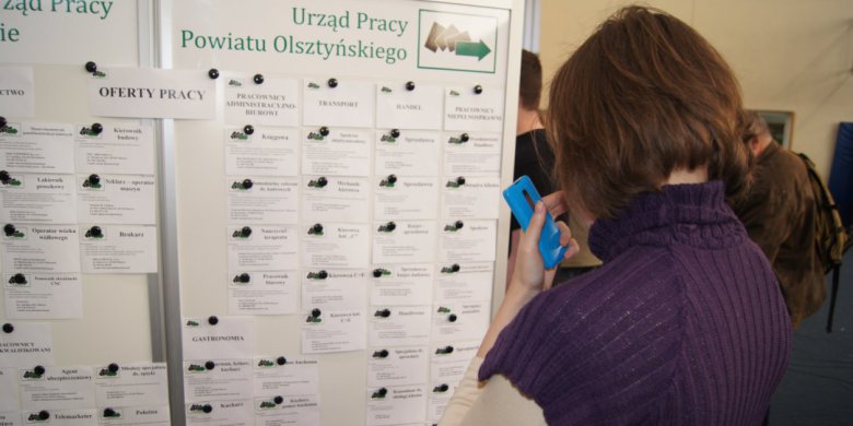 Bezrobocie na Warmii i Mazurach w górę. Dwucyfrowe wyniki w 12 powiatach