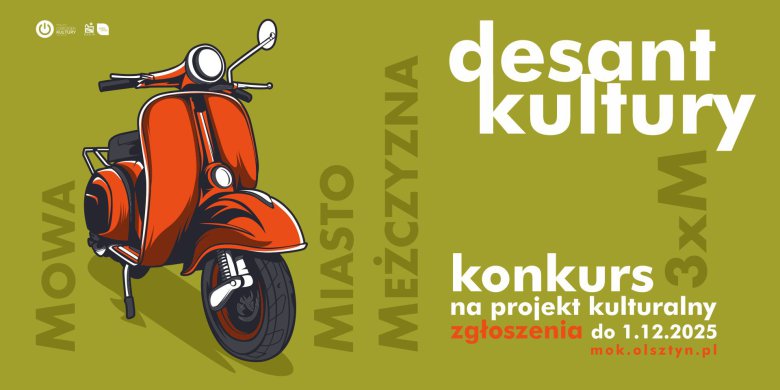 Masz pomysł na autorski projekt? Desant Kultury czeka!