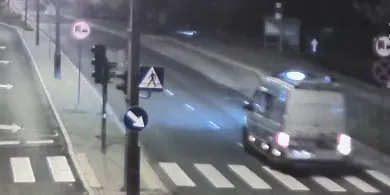 19-latek, hulajnoga, alkohol. Co mogło pójść nie tak? [WIDEO]