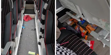 Jak można jechać w takim syfie?. Kierowca grzmi po wycieczce olsztyńskiej podstawówki [WIDEO]