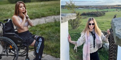 Artykuł: Cudem uniknęła śmierci. Dziś pokazuje, że niemożliwe nie istnieje. Angelika Kaza z Olsztyna znów stanęła na nogi!