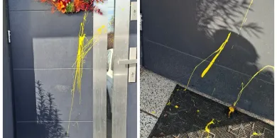 Kieźliny. Halloween z chuligańskim wybrykiem