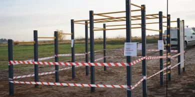 W Jonkowie wykorzystali granty PSE. Powstała strefa do ćwiczeń na świeżym powietrzu