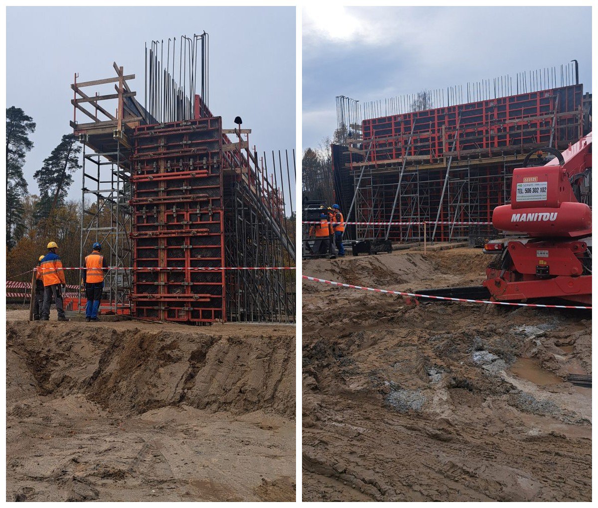 Prace na wyjeździe z Olsztyna postępują. Kiedy pojedziemy dwupasmówką? [ZDJĘCIA]