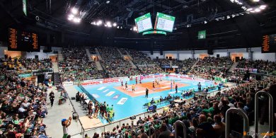 Artykuł: Siatkówka. "Indyki" pokonały "Lwy" z Gdańska [ZDJĘCIA]