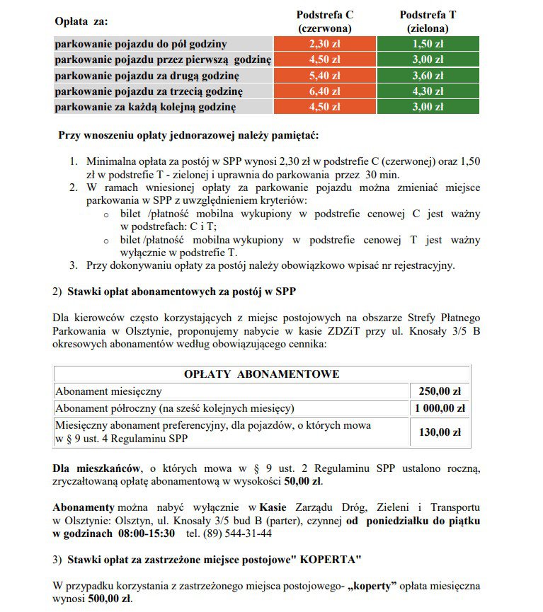 Olsztyn zarabia miliony na Strefie Płatnego Parkowania. W planach zakup kolejnych urządzeń