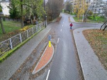 Ulica Kasprzaka w Olsztynie w pełni przejezdna. Na tę inwestycję czekano od lat [ZDJĘCIA, WIDEO]