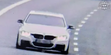 24-latek w BMW rozpędził się do 105 km/h na ul. Wyszyńskiego w Olsztynie