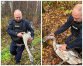 Policjanci z Olsztynka pomogli łabędziowi
