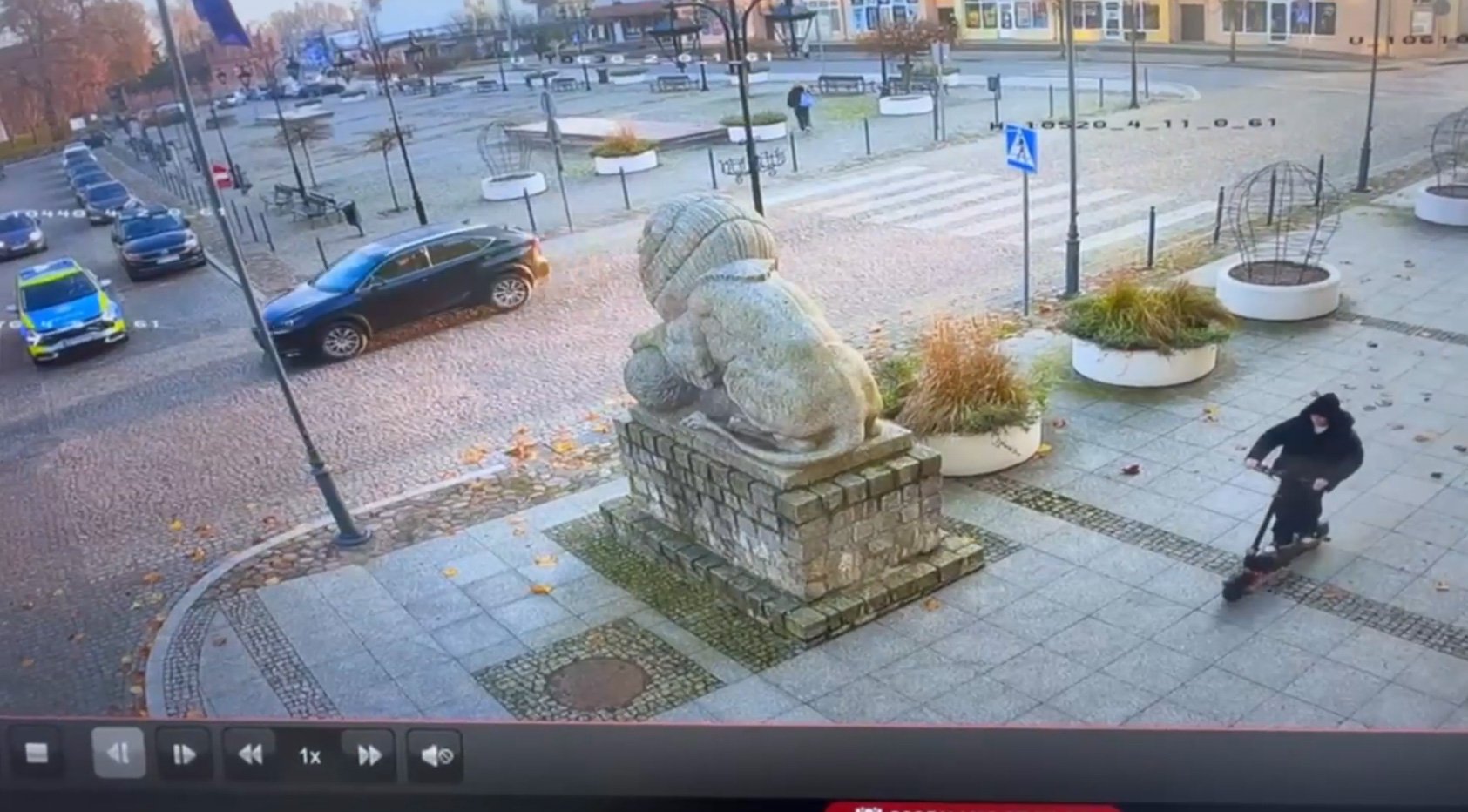 Olsztynek. Pogrom użytkowników "hulajnóg elektycznych". Będą sprawy w sądzie rodzinnym [WIDEO]