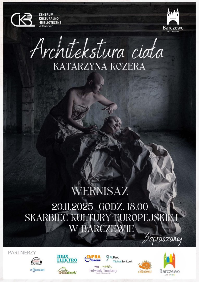 Zaproszenie na wernisaż Katarzyny Kozery