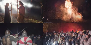 Słowiańskie rytuały i charytatywna misja. II edycja „Nocy Duchów” połączyła świętowanie ze wsparciem małych pacjentów [ZDJĘCIA]