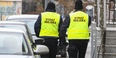 Artykuł: Sceny w centrum Olsztyna. Interweniowała straż miejska