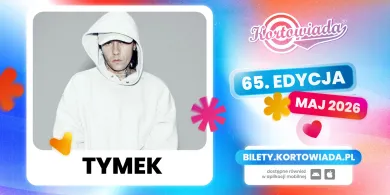Tymek kolejnym artystą ogłoszonym na Kortowiadę 2026!