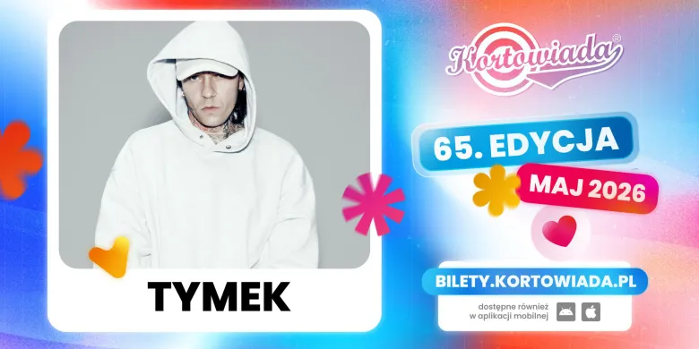 Tymek kolejnym artystą ogłoszonym na Kortowiadę 2026!