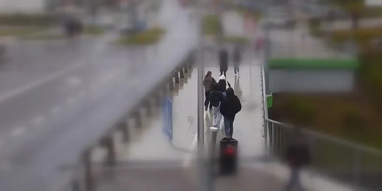 Olsztyn. Kieszonkowiec z tramwaju. Chciał uciec, ale został zatrzymany [WIDEO]