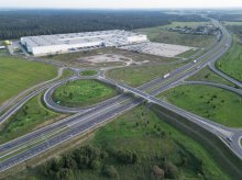 Co się wydarzyło w dużym centrum logistycznym w Ameryce k. Olsztynka?