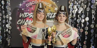 Wielki sukces olsztyńskich tancerek. Duet Kaja Malewska i Natalia Guziur zostały wicemistrzyniami świata