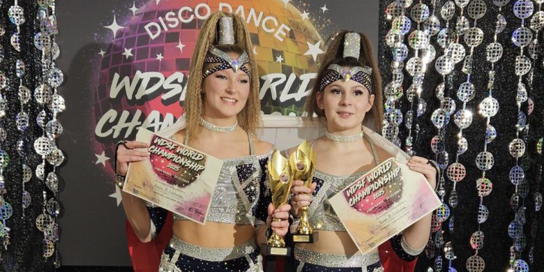Wielki sukces olsztyńskich tancerek. Duet Kaja Malewska i Natalia Guziur zostały wicemistrzyniami świata