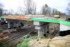 Wiadukt nad torami na Tracku coraz bliżej