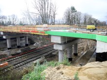 Olsztyn torami podzielony. Trwa budowa wiaduktu na Tracku, w planie tunel [ZDJĘCIA]