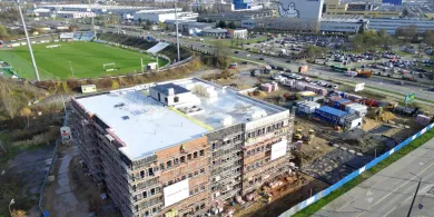 Przy stadionie Stomilu będzie centrum biznesu. Nowy Cezal coraz bliżej [ZDJĘCIA]