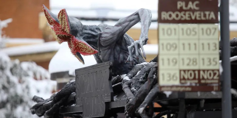 Netflix promuje finałowy sezon serialu "Stranger Things" w Olsztynie! [ZDJĘCIA, WIDEO] [AKTUALIZACJA]