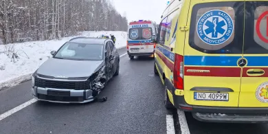 Czołówka na DK 16 pod Olsztynem [ZDJĘCIA]