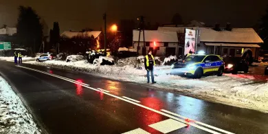Powiat olsztyński. Masowe kontrole trzeźwości o poranku. 48-latek wydmuchał rekord