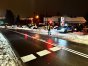 Kadr z poniedziałkowy działań policjantów
