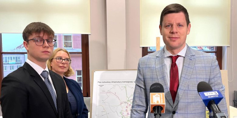 „Olsztyn 2040”: plan za 3 mld zł. Radny PiS, Adam Andrasz, chce tramwajów do Bartąga, gminy Dywity i nowych wiaduktów w mieście