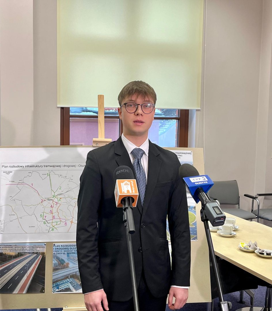 „Olsztyn 2040”: plan za 3 mld zł. Radny PiS, Adam Andrasz, chce tramwajów do Bartąga, gminy Dywity i nowych wiaduktów w mieście